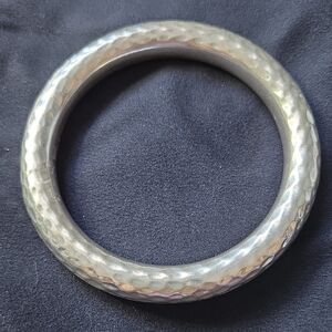 Silpada Retired Hammered Sterling Silver Bangle